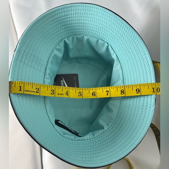 Nike Unisex Apex Futura Reversible Swoosh Bucket Hat in Teal and Black - NWT - Picture 4 of 4